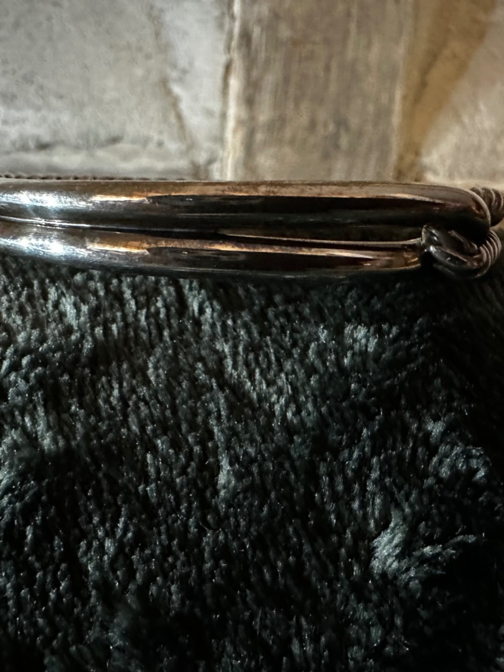 David Yurman Signed 925 Sterling Silver Cable Cuff Bracelet